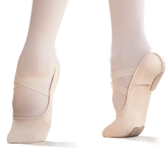 Capezio 2037W Hanami Canvas Adult Ballet Shoe - Picture 3 of 5